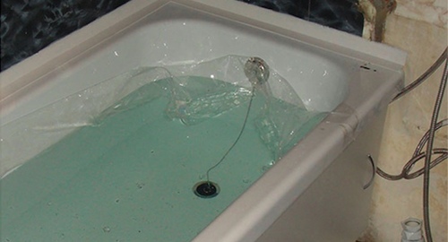 Установкой акрилового вкладыша | Русско-Высоцкое